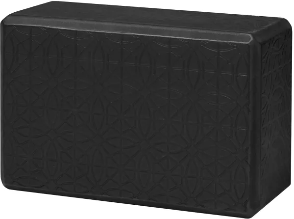 Gaiam Embossed Yogablok Sort